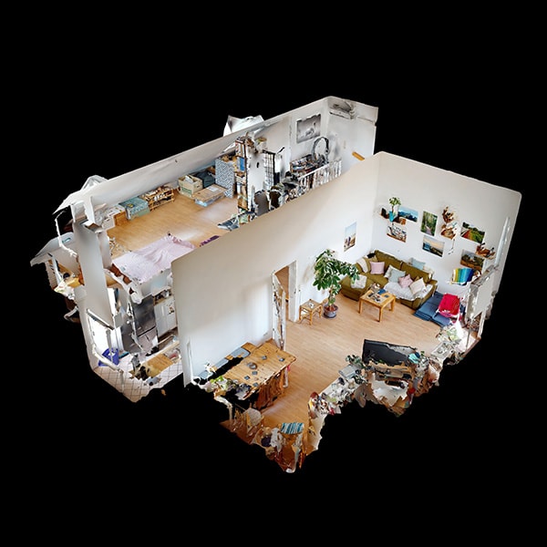 3D-Rundgänge für die Darstellung von Wohnungen